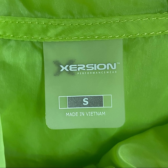 WIND BREAKER lime green size small - Picture 3 of 5